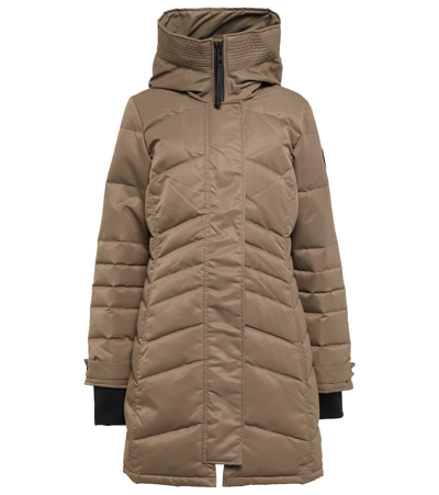 Shop Canada Goose Lorette Down Parka In Quicksand