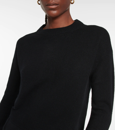 Shop Jardin Des Orangers Wool And Cashmere Sweater In Black