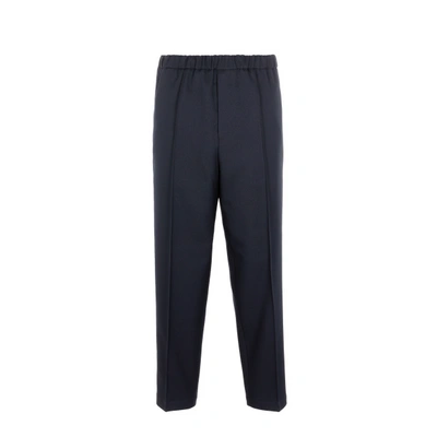 Shop Jil Sander Jogging Bottoms In Blue