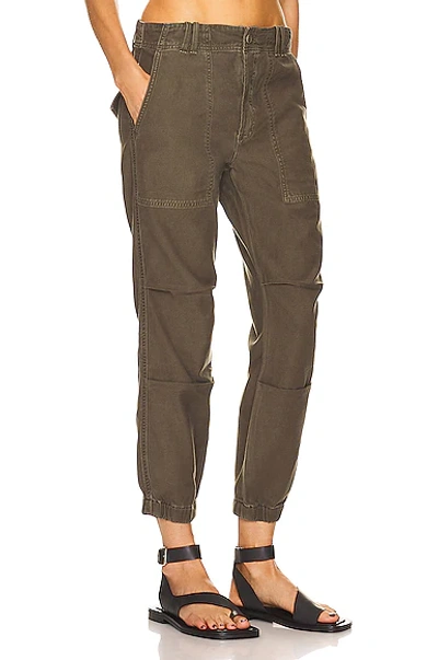 Shop Citizens Of Humanity Agni Utility Trouser In Tea Leaf