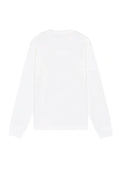 Shop Stone Island Long Sleeve Shirt In White