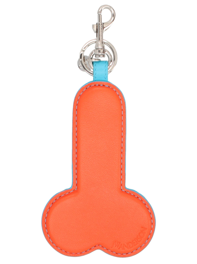 Shop Jw Anderson J.w. Anderson Penis Keyring In Multicolor