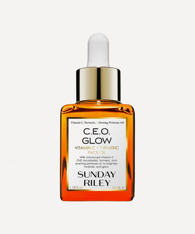 Shop Sunday Riley C.e.o Glow Vitamin C And Turmeric Face Oil 35ml