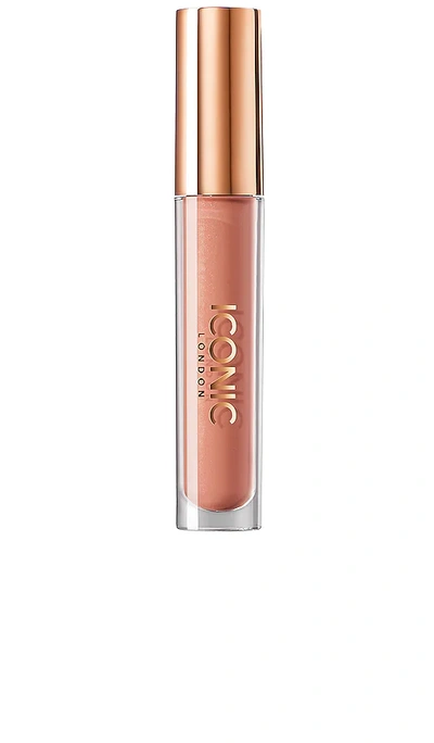 Shop Iconic London Lip Plumping Gloss In Nearly Nude