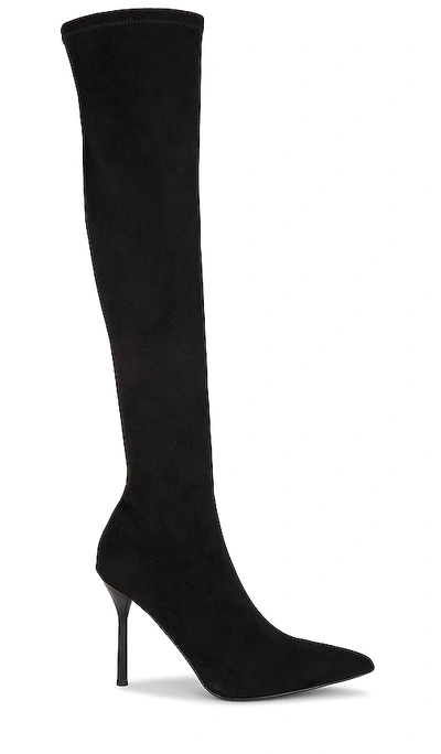 Shop Jeffrey Campbell Operate Boot In Black Suede