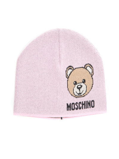 Shop Moschino Hat In Pink