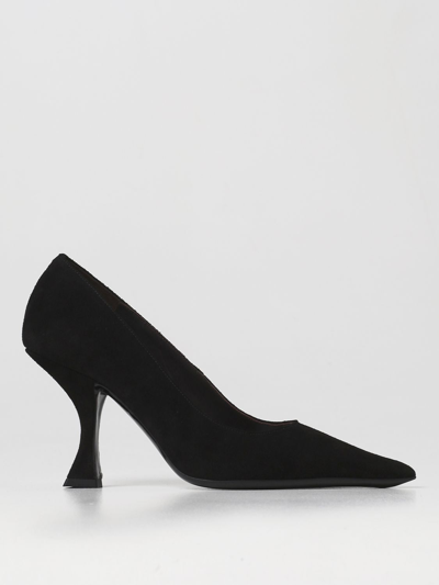 Shop By Far Court Shoes  Woman In Black