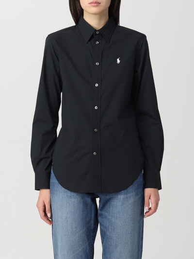 Shop Polo Ralph Lauren Shirt  Woman In Black