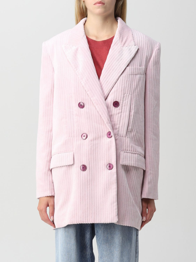 Shop Isabel Marant Blazer  Woman Color Pink