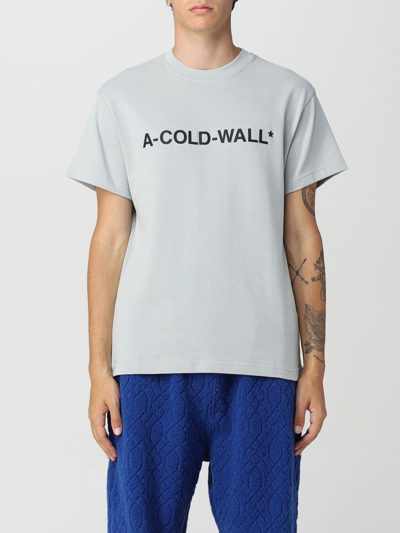 Shop A-cold-wall* T-shirt  Men In Grey