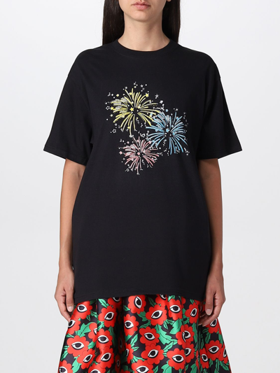 Shop Alessandro Enriquez T-shirt  Woman Color Multicolor