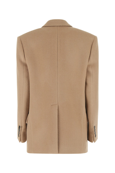 Stella Mccartney Textured Fabric Wool Blazer