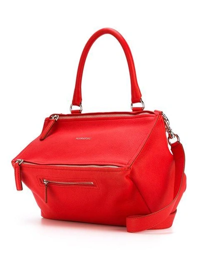 Shop Givenchy Medium Pandora Tote - Red