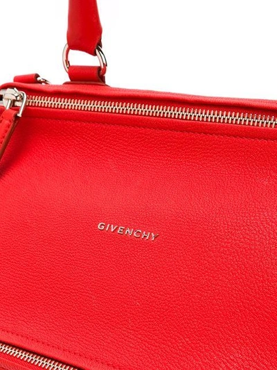 Shop Givenchy Medium Pandora Tote - Red