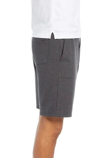Shop Threads 4 Thought Casper Fleece Lounge Shorts In Heather Charcoal