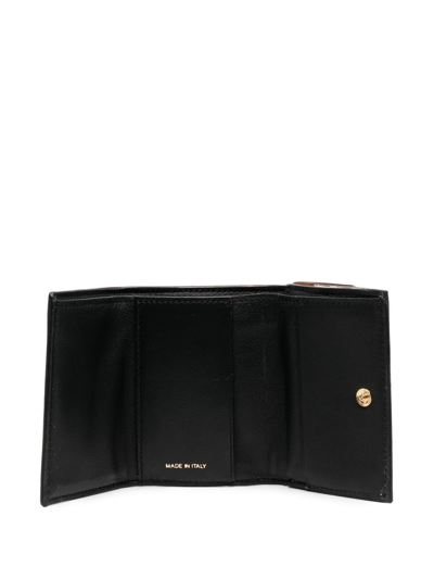 Marni Colour-block Tri-fold Wallet In Pink