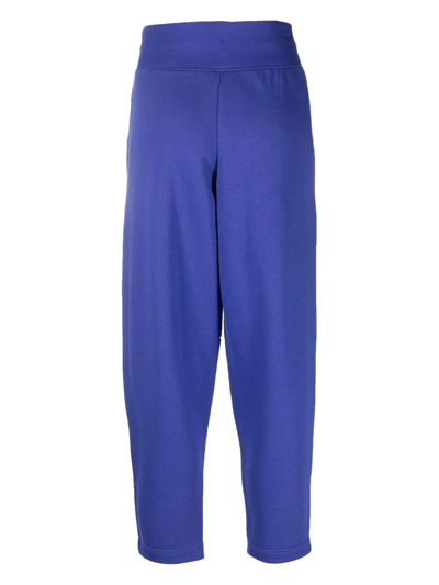 Shop Nike Phoenix Fleece Sweatpants In Purple