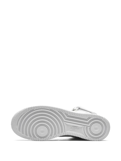 Nike X Louis Vuitton Air Force 1 Mid Sneakers In White