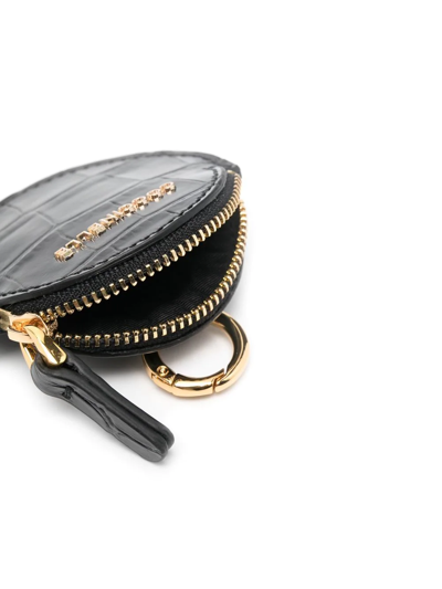 Coccinelle Gold-tone Leather Purse In Schwarz | ModeSens