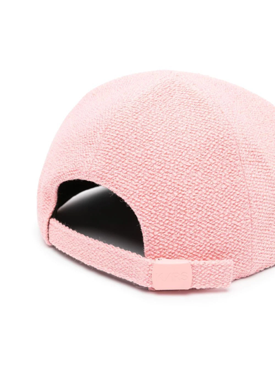 Kvadrat X Raf Simons Pink Vidar Wool Cap In Pink