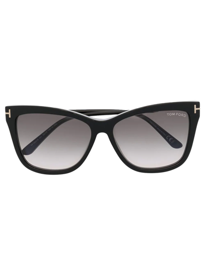 Tom Ford Wayfarer-frame Optical Glasses In Schwarz