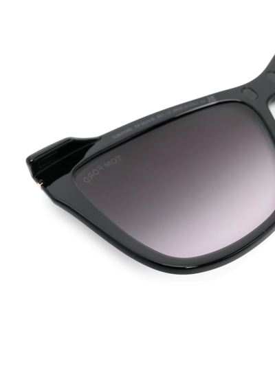 Tom Ford Wayfarer-frame Optical Glasses In Schwarz