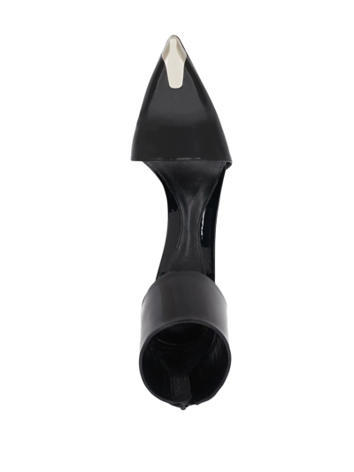 Alexander Mcqueen Punk Patent Pump In Schwarz