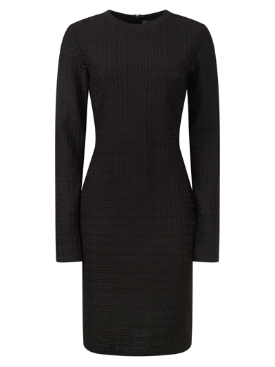 Shop Givenchy Viscose Blend Dress In Black