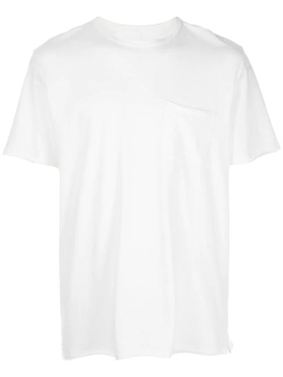 Shop Rag & Bone Miles Organic Cotton T-shirt In Weiss