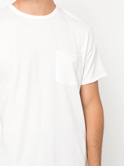 Rag & Bone Organic Cotton-jersey T-shirt In Weiss
