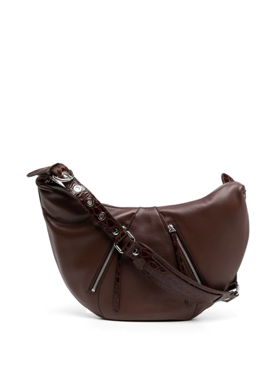 By Far Story Shoulder Bag In Braun