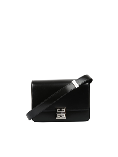 Shop Givenchy 4g Medium Bag In Black