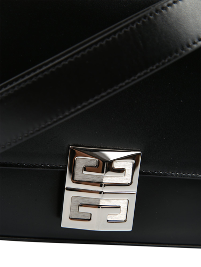 Shop Givenchy 4g Medium Bag In Black