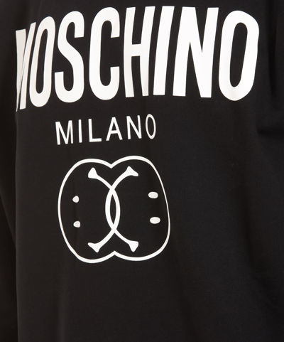 Shop Moschino Smiley Logo Sweatshirt