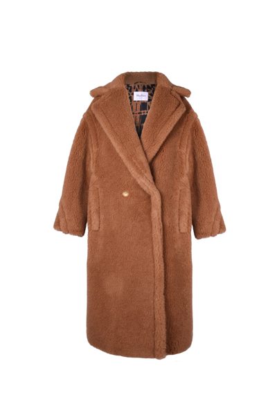 Shop Max Mara Teddy Coat In Cammello
