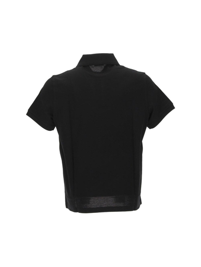 Shop Saint Laurent Buttoned Short-sleeved Polo Shirt