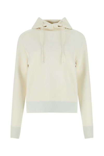 Shop Bottega Veneta Drawstring Hooded Jumper