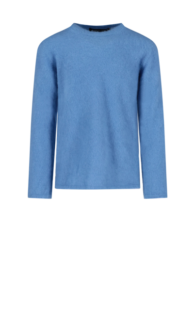 Shop Comme Des Garçons Homme Deux Sweater In Blue