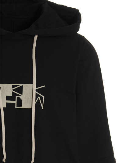 Shop Drkshdw Hustler Hoodie T-shirt In Black