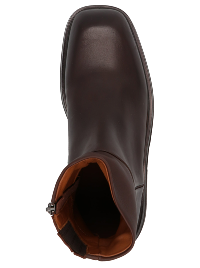 Shop Marsèll Facciata Ankle Boots In Brown