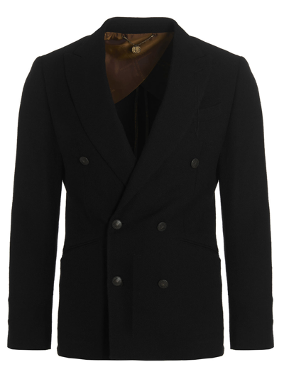 Shop Maurizio Miri Sam Blazer Jacket In Black