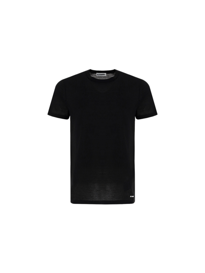 Shop Jil Sander T-shirt In Black