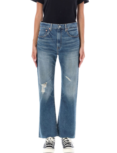 Shop Denimist Jacklyn Slim Kick Jeans In Denim