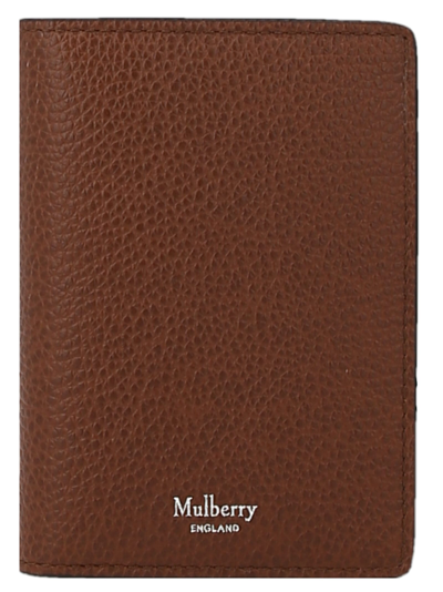 Shop Mulberry Daisy Card Holder In Brown