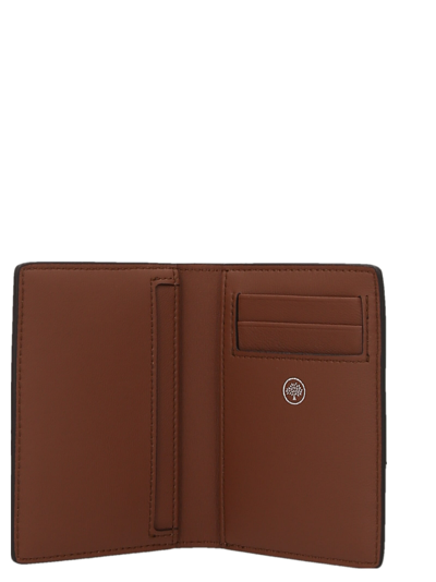 Shop Mulberry Daisy Card Holder In Brown