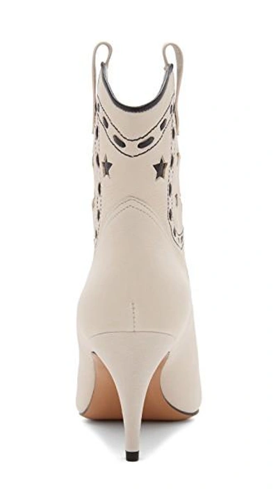 Shop Marc Jacobs Georgia Cowboy Booties In Ivory