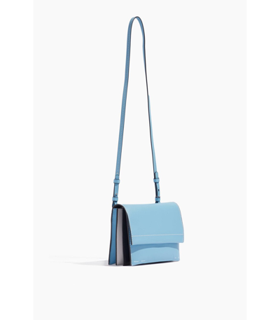 Shop Proenza Schouler White Label Accordion Flap Bag In Cornflower In Blue