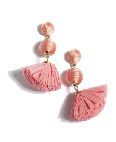 Shop Shiraleah June Earrings, Peach In Pink