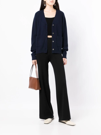 Shop Cashmere In Love Mari Cashmere Cardigan In Blue