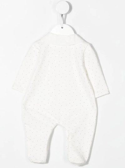 Shop Knot Alan Long-sleeve Babygrow In White
